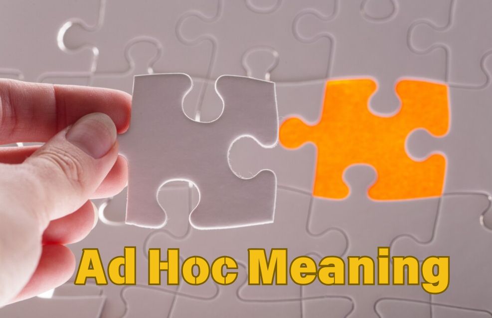 What Is the Ad Hoc Meaning and How Does It Apply in Real Life?